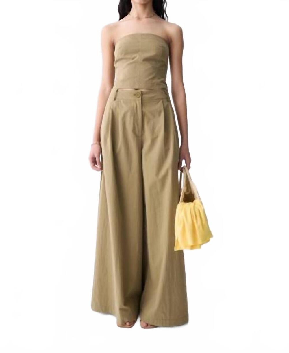 NEW DÈLUC louna pants in army